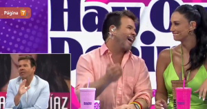 Equipo de Hay que decirlo contestó críticas por actitud en vivo con Pamela Díaz: "La veía bien"