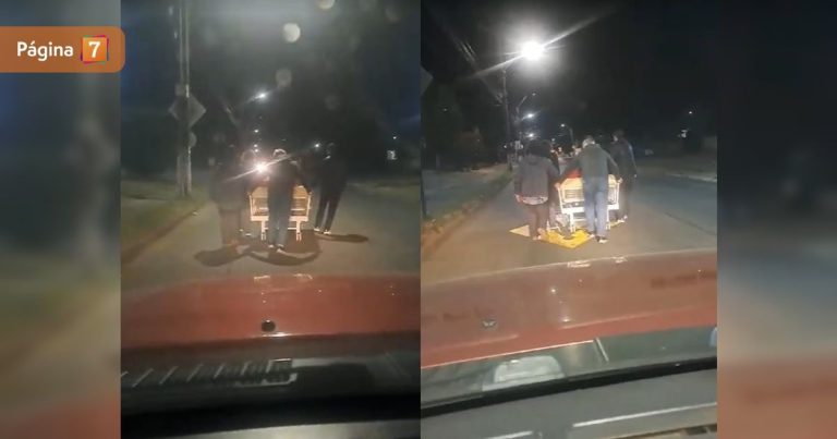 Vilcún: hombre con cáncer es trasladado en camilla por la calle ante falta de ambulancia en Cesfam