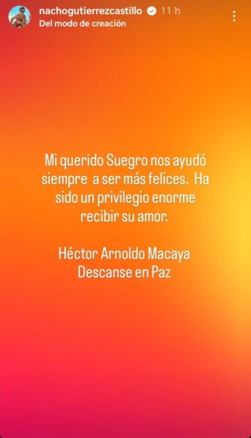 La sentida pérdida que enlutó a Ignacio Gutiérrez y lo obligó a ausentarse de Hay que decirlo