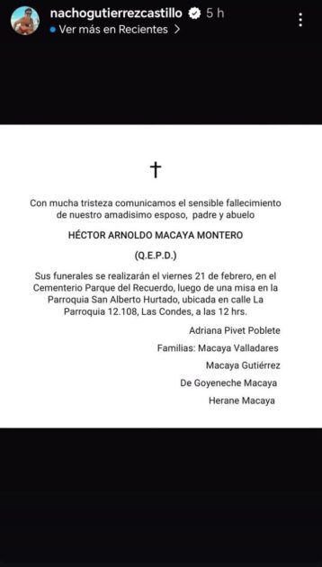La sentida pérdida que enlutó a Ignacio Gutiérrez y lo obligó a ausentarse de Hay que decirlo