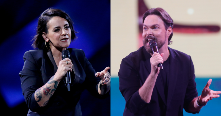 La reacción de Jani Dueñas a fallido show de George Harris en Viña: abordó gesto de animadores