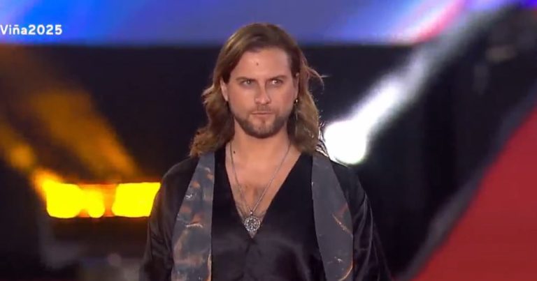 Jean-Philippe Cretton se lució con impactante look en Gala de Viña: 