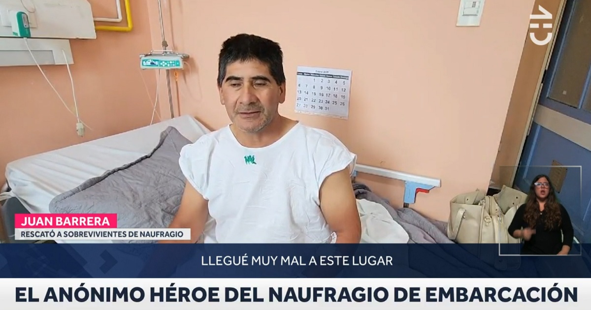 El drama de Juan Barrera, rescatista de tragedia de Bahía Mansa