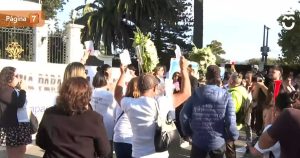 manifestación sporting club