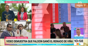 Tenso cruce en 'Tu Día': Matías Vega y Sergio Marabolí se enfrentan por elección de reina de Viña