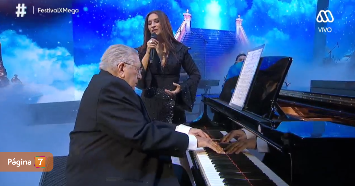 Emotivo momento en la Quinta: Myriam Hernández interpretó 'Se me fue' junto a Valentín Trujillo