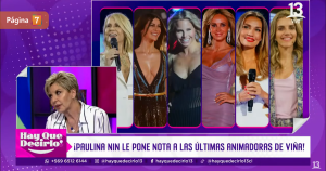 Paulina Nin evaluó a últimas animadoras de Viña: a una "le faltaba vida" y escogió a su favorita