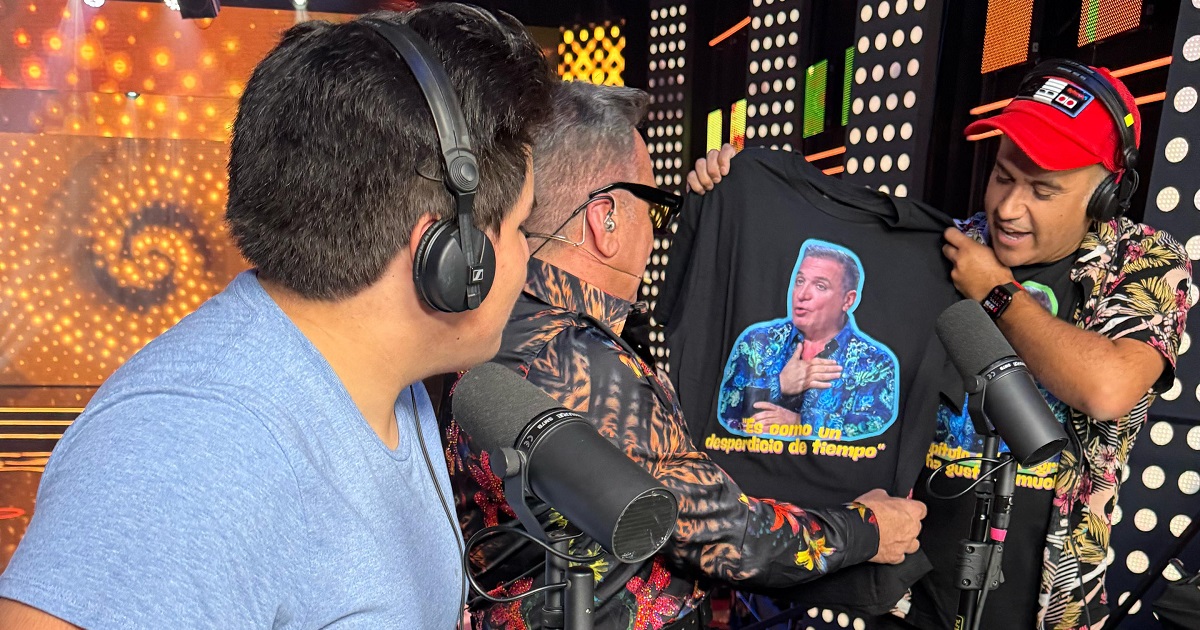 Poleras de Luis Jara por sus polémicos dichos en Mi Nombre Es