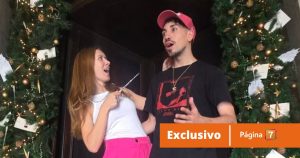 reacción de diego urrutia a predicción con carla jara