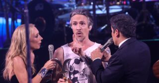 "Y eso que vive en EEUU": las reacciones que generó el inglés de Rafael Araneda y Karen Doggenweiler