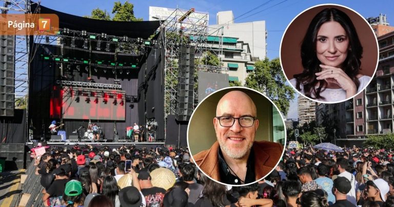 ¿Se dieron el beso? Francisca Gavilán y Jaime Davagnino animaron 'Santiago Te Amo'