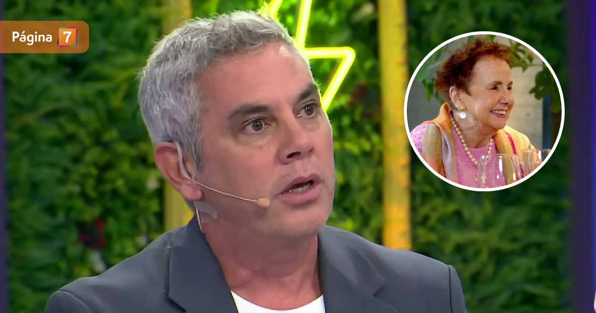 La emoción de Viñuela al llegar a Canal 13 con nuevo programa tras delicado estado de su madre