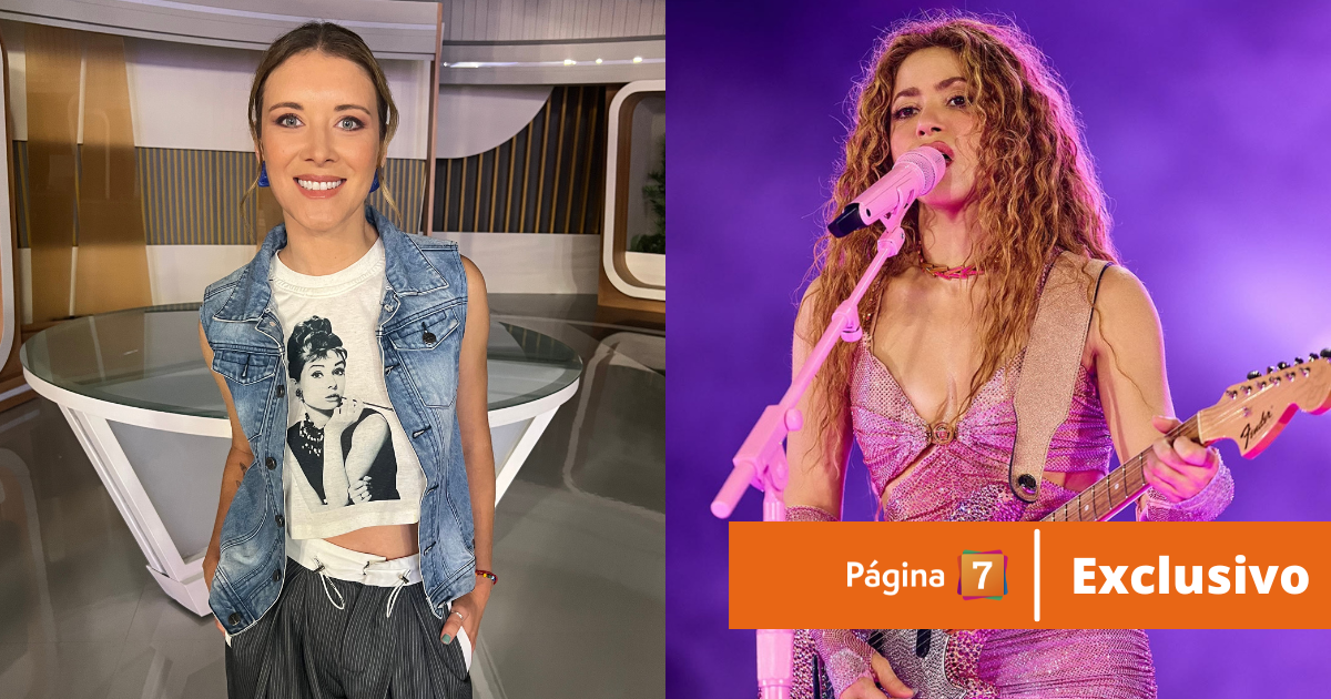 Carla Jara y el rol que iba a tener el concierto de Shakira