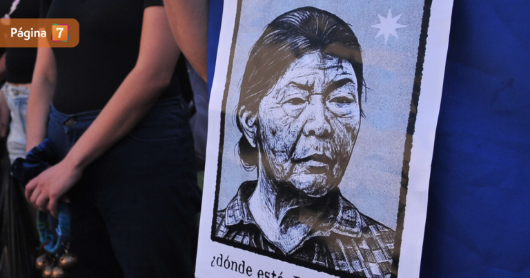 Mancha de sangre daría vuelco en caso Julia Chuñil a 4 meses de su desaparición