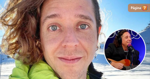 Matías Vega revivió su calcada imitación de Fito Páez