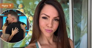 Paloma Fiuza presentó a su mellizo en TV