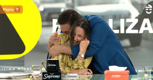 La observación de Andrea Arístegui que sacó carcajadas en el matinal: "Cuando es muy grande..."