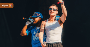 Aron Piper cantó con Polimá Westcoast en Lollapalooza 2025