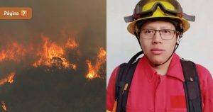 bombero fallecido en incendio Ercilla y Victoria