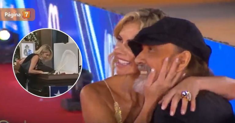 Carla Ochoa tuvo íntima y emotiva despedida en el velorio de Miguel 'Negro' Piñera