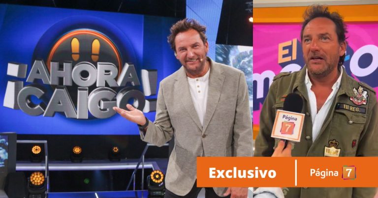 Daniel Fuenzalida detalló las novedades en estreno de hoy en Ahora Caigo: “Nos tiene bien motivados”