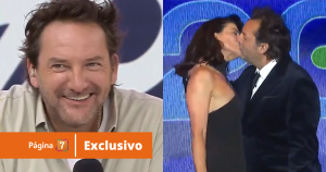 Daniel Fuenzalida se refirió a comentado beso con Tonka Tomicic en evento: "Fue un poco más largo"