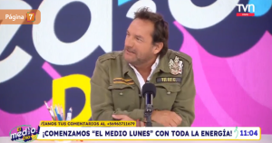Daniel Fuenzalida debutó con 'El medio día' en TVN: tuvo a 2 comediantes en el panel