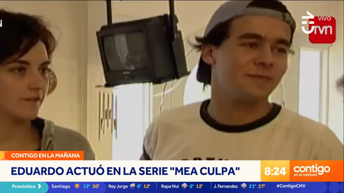 Eduardo de la Iglesia recordó su pasado como actor de TV: apareció en Mea Culpa