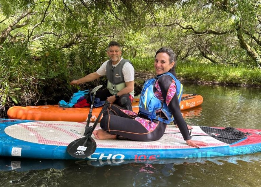 Felipe Braun y Blanca Lewin en la segunda temporada de Sobre la Tierra