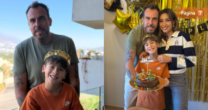 Francisco Kaminski compartió imágenes del íntimo festejo por el cumpleaños de su hijo
