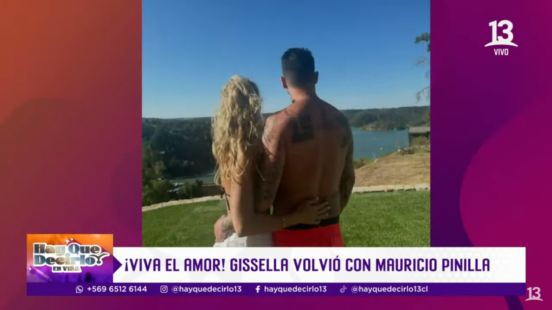 "Comprometedora" foto echó al agua a Gissella Gallardo: confirmó reconciliación con Mauricio Pinilla