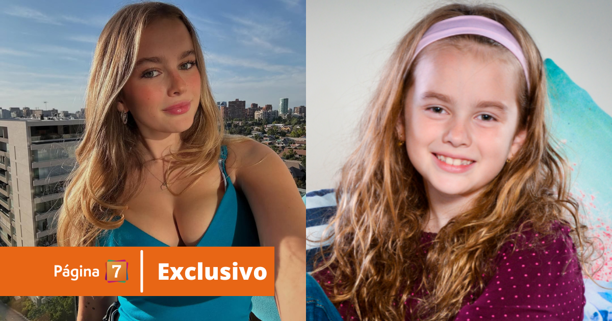 así de grande está giulia inostroza