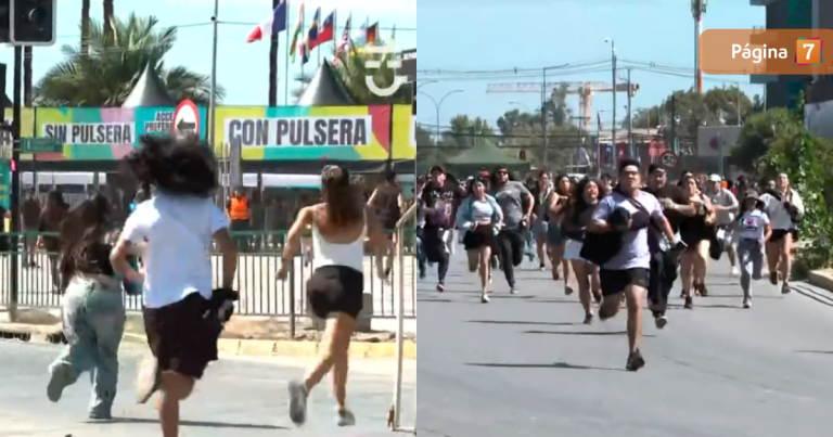 Caos momentáneo en Lollapalooza Chile: asistentes evadieron primer control de acceso este domingo