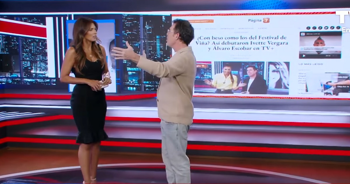 Ivette Vergara y Álvaro Escobar en TV+ Informa