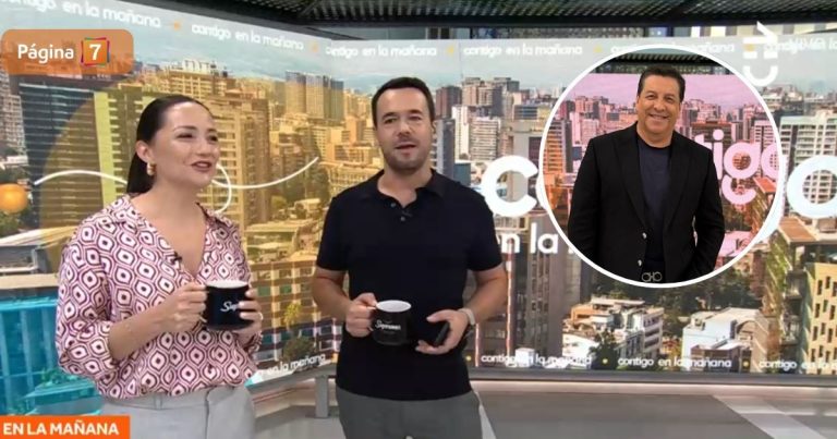 Julio César Rodríguez fue blanco de bromas por llegar tarde al matinal de CHV: “Nadie lo fiscalizó”