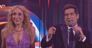 Karen Doggenweiler y Rafa Araneda impactaron con sus looks en la última noche del Festival