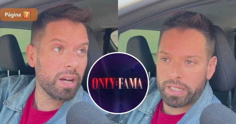 Michael Roldán reaccionó a la “alarmante” baja en sintonía de Only Fama: “Si miras los números…”