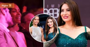 Viralizan a Zoe Saldaña cantando tema de Myriam Hernández en Premios Soberanos: "Fue maravilloso"