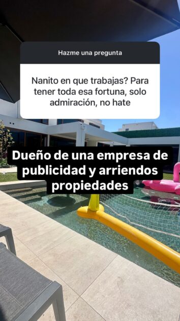 ¿A qué se dedica Nano Calderón? Estas son las empresas del hijo de Raquel Argandoña