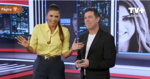 ¿Con beso como los del Festival de Viña? Así debutaron Ivette Vergara y Álvaro Escobar en TV+