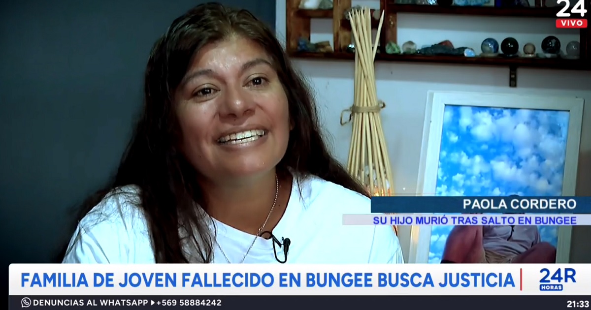 Habló la madre de joven fallecido en bungee en el Cajón del Maipo