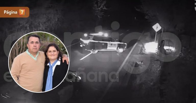 Revelan video de pesquisa de Carabineros tras recibir llamada de matrimonio asesinado en Graneros