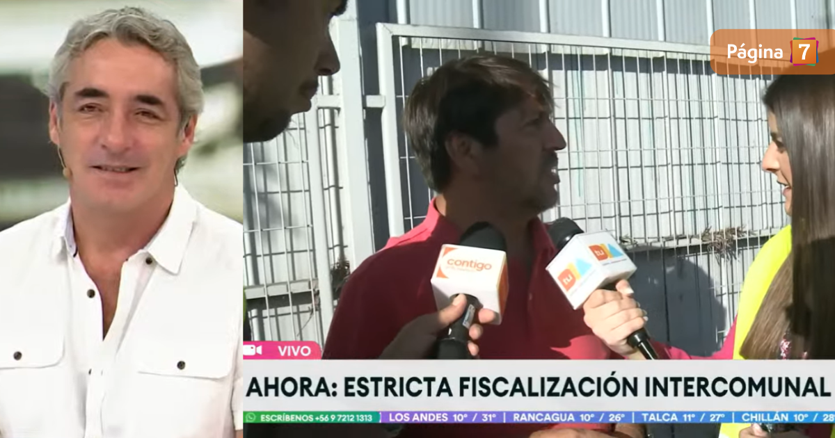 José Luis Repenning se indignó con notero de CHV que interrumpió entrevista de Tu Día: "Qué horror"