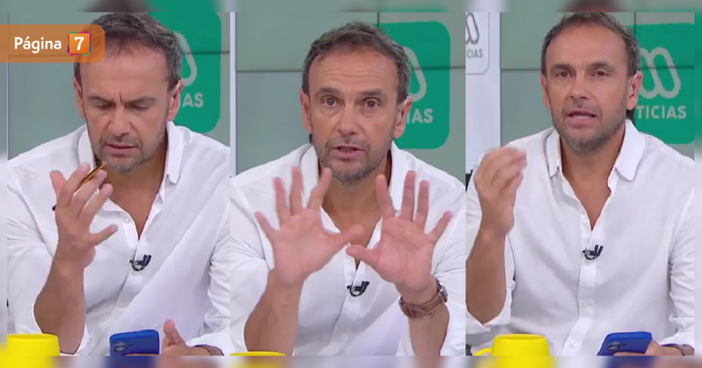 Rodrigo Sepúlveda contestó a televidente que lo trató de 