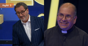 bromas de Eduardo Fuentes por sacerdote en The Floor