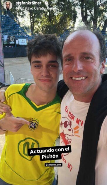 Stefan Kramer realizó show junto a su hijo Santiago y evidenció lo grande que está: publicó fotos