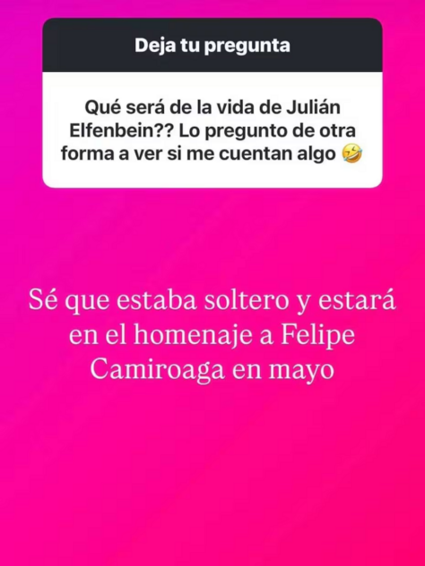 Afirman que Julián Elfenbein terminó su relación con Verónica Calderón: esto es lo que se sabe