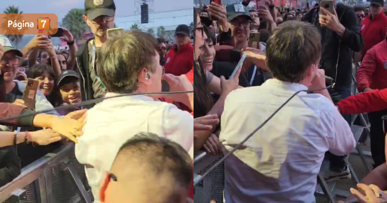 Vocalista de Suede sorprendió al interactuar con el público en REC 2025: fans lo agradecieron