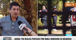 "Guardia maniatado": vecino de matrimonio asesinado en Graneros contó que ocurrieron otros delitos
