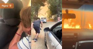 Video incendio Santa Juana